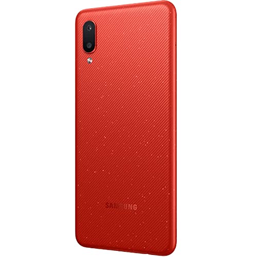 Galaxy A02 Vermelho, com Tela Infinita de 6,5