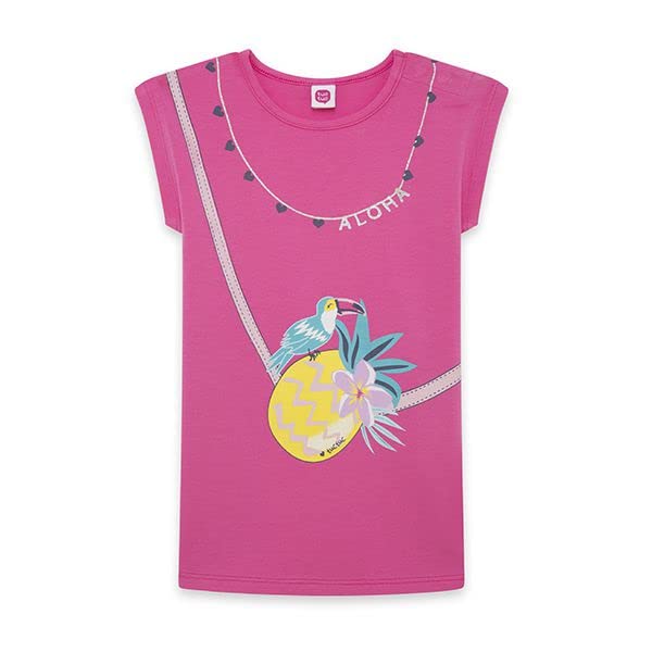 Robe Fille Tuc Tuc Tahiti en Coton Léger pour l'Été