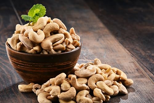 Mundo Feliz Ganze Cashew-Nüsse aus Bio-Anbau, 2 x 500 g