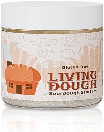 Gluten Free Sourdough Starter Culture for Baking, Fresh & Versatile, 3.5 oz