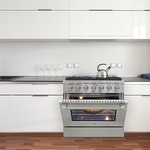 Duura Elite DE360GRSSS Gas Range Cooktop 36-Inch thumb #1
