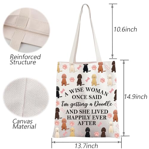 Bolsa Tote Doodle para Mujer y Hombre miniatura 4