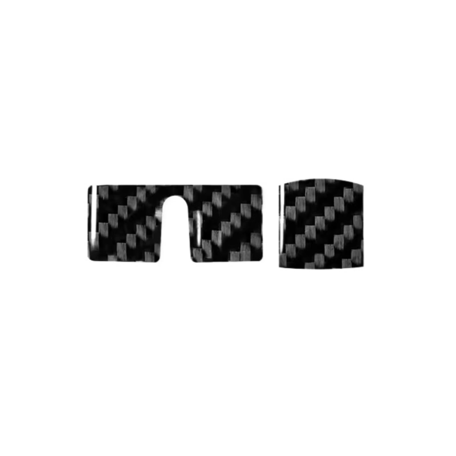 Decoration Auto Interior Compatible with Dodge for Challenger 2015 2016-2023 Car Carbon Fiber Interior Trim Stickers Center Console Scratch Resistant