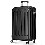 Maleta Grande 75X51X29.5 ABS, Maleta de Viaje para Hombre y Mujer, Juegos de Maletas Medianas con Ruedas, Maletas American Tourister Style