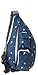 KAVU Original Rope Sling Bag Polyester Crossbody Backpack - Surfs Up