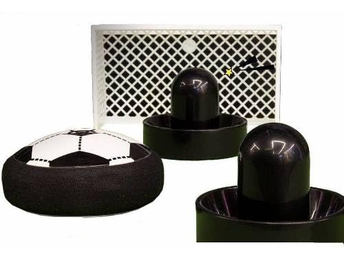 Flat Ball Air Soccer de Mesa com 2 Grades de Gol e 2 Rebatedores Alimentação por 2 Pilhas AAA Indica