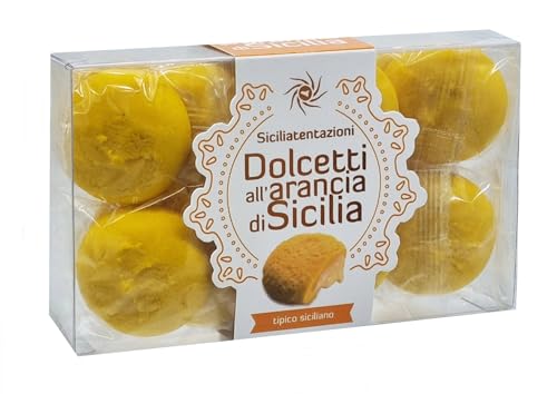 Sicilia Bedda - Dolcetti all'Arancia di Sicilia - Elegante Confezione da 200 Grammi