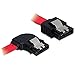 Delock SATA 3 GB/S Kabel gerade auf Links gewinkelt 50 cm rot