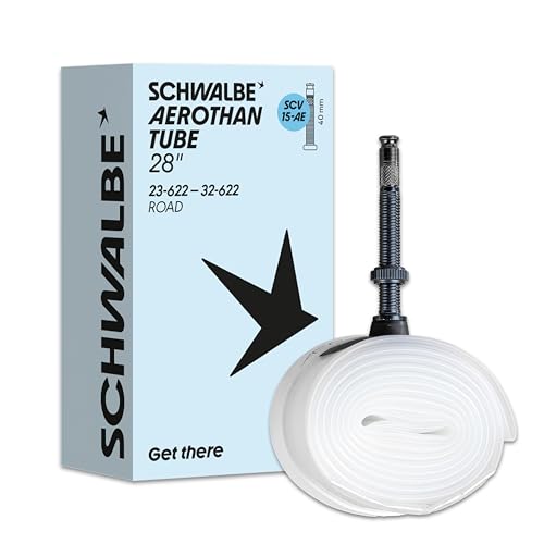 Schwalbe Aerothan Inner Tube - Bicycle Inner Tubes for Urban, MTB, Race and Touring Bikes - TPU Bicycle Inner Tube - Made in Germany
