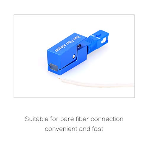 Conector óptico SC azul de fibra óptica, 1 unidad miniatura 6