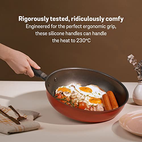 Meyer Accent Non Stick Saucepan 16cm, Suitable as Induction Saucepan with Ergonomic Heat Resistant Handles, Dishwasher Safe - Image 4