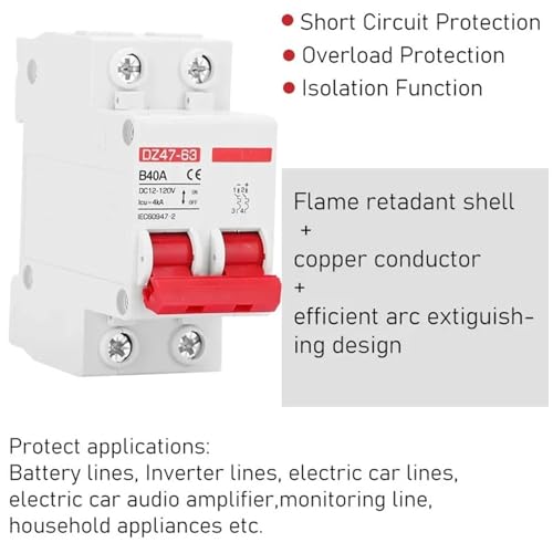 Disjoncteur de batterie bipolaire DC : stop aux courts-circuits 12V