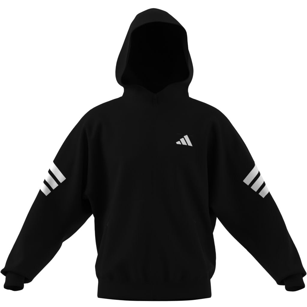 adidas Herren Future Icons Three Stripes Full-Zip Hoodie Kapuzen-Oberteil (1er Pack)
