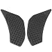 GZYF Black Tank Traction Side Pad Gas Fuel Knee Grip Decal fits Yamaha FZ6 2006-2010