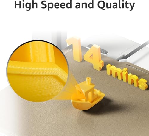 Image of Bambu Lab A1 Combo with AMS lite, Support Multi-Color 3D Printing, High Speed & Precision, Full-Auto Calibration & Active Flow Rate Compensation, ≤48 dB Quiet FDM 3D Printers (Bambu Lab A1 Combo)