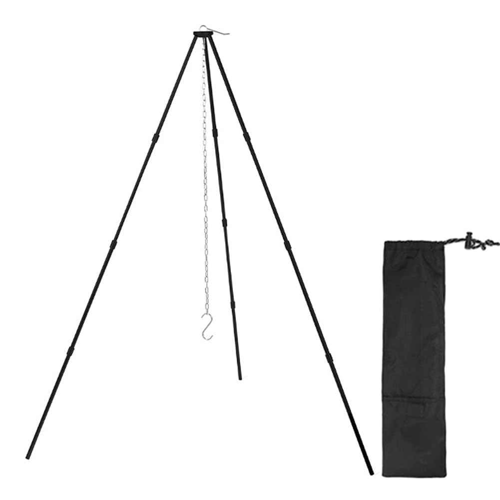 Solo Stove-driepoot | Campingaccessoire, verstelbare hangketting, perfect voor de