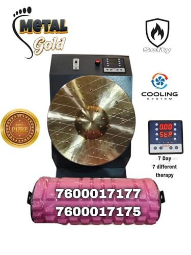 Image of AASTHA ENGINEERING Ayurvedic Kansya Acupressure Therapy Massage Machine with Digital Display, Metal Body (23 accupressure point)