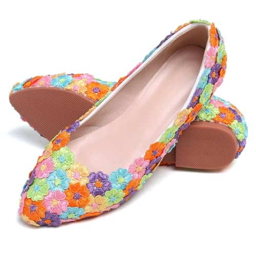 Image of SAILING LU Casual Shoes for Women Dressy Ballet Flats | Comfort Fit, Work Shoes,Casual for Women, Slip-Ons Loafers