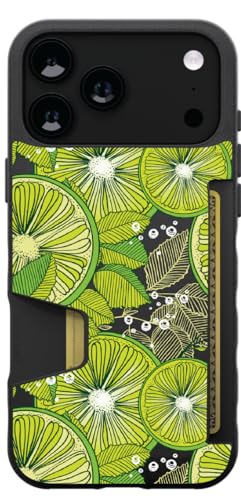 Image of Smartish - Lime Time - iPhone 17 Pro Max Wallet Case - Wallet Slayer Vol. 1 [Slim + Protective] Credit Card Holder - Fits iPhone 17 Pro Max