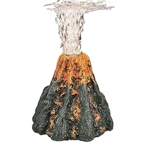 Aquarium Ornamenten, Aquarium Decor Landscaping Vulkanische Decoratie, Mooie Aquarium Mountain Fish Tank Decor voor Aquarium Fish Tank