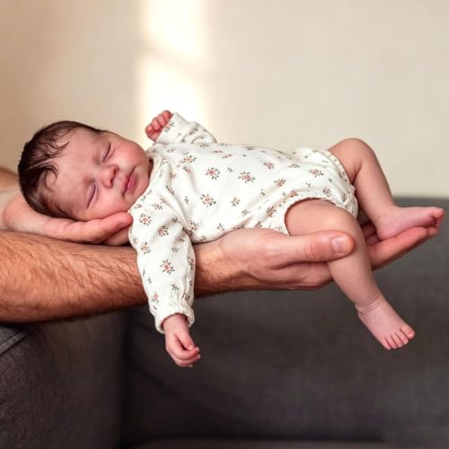 Anano Reborn Baby Dolls Full Body Realistic Baby Dolls Girl 18 In Lifelike Babys Doll Real Life Babys Full Body Reborn Doll NewBorn Anatomically Correct Girl