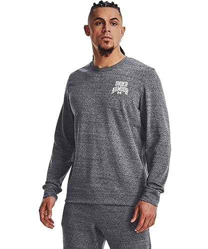 Under Armour Felpa da uomo casual, grigio., L