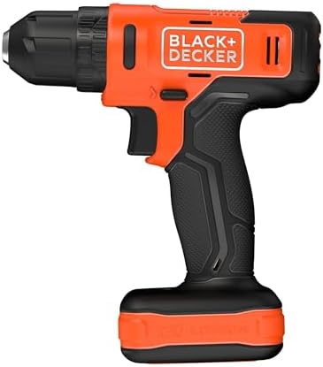 BLACK+DECKER Parafusadeira e Furadeira de Impacto 10mm 12V BCD712...