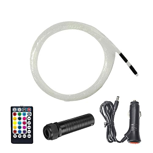Luces de fibra óptica para coche kit de techo estrellado 12V con 200 puntos LED decorativos