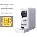 KJLYLPP 1450W Automatic Milk Frother, Commercial Stainless Steel Coffee Frothing Machine with Memory Function, 40C-90C/104 F-194F