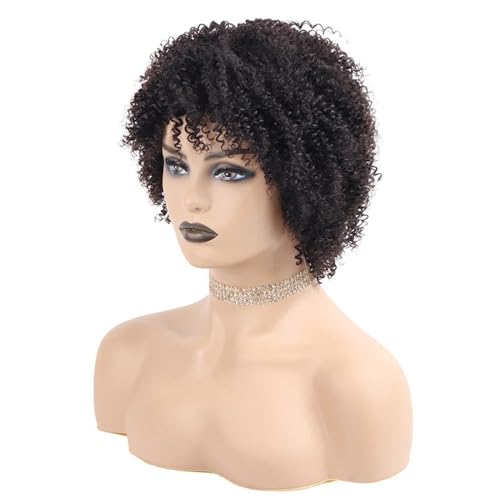 Perruque bouclée résistante à la chaleur pour un volume afro moelleux et durable