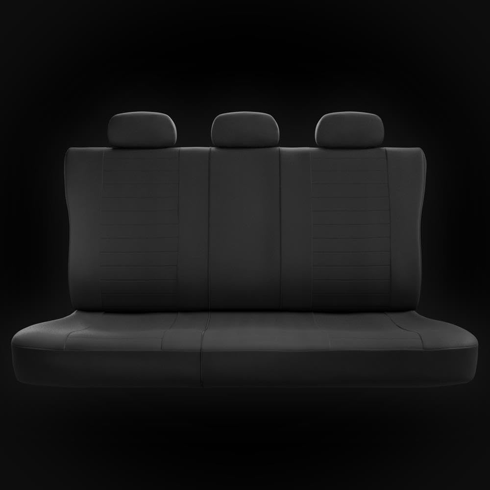 Mossa Housses de siège adaptées pour Dacia Logan I, II, III (2004- ) - Housse Siege Voiture universelles - Couverture Siege - Une-4