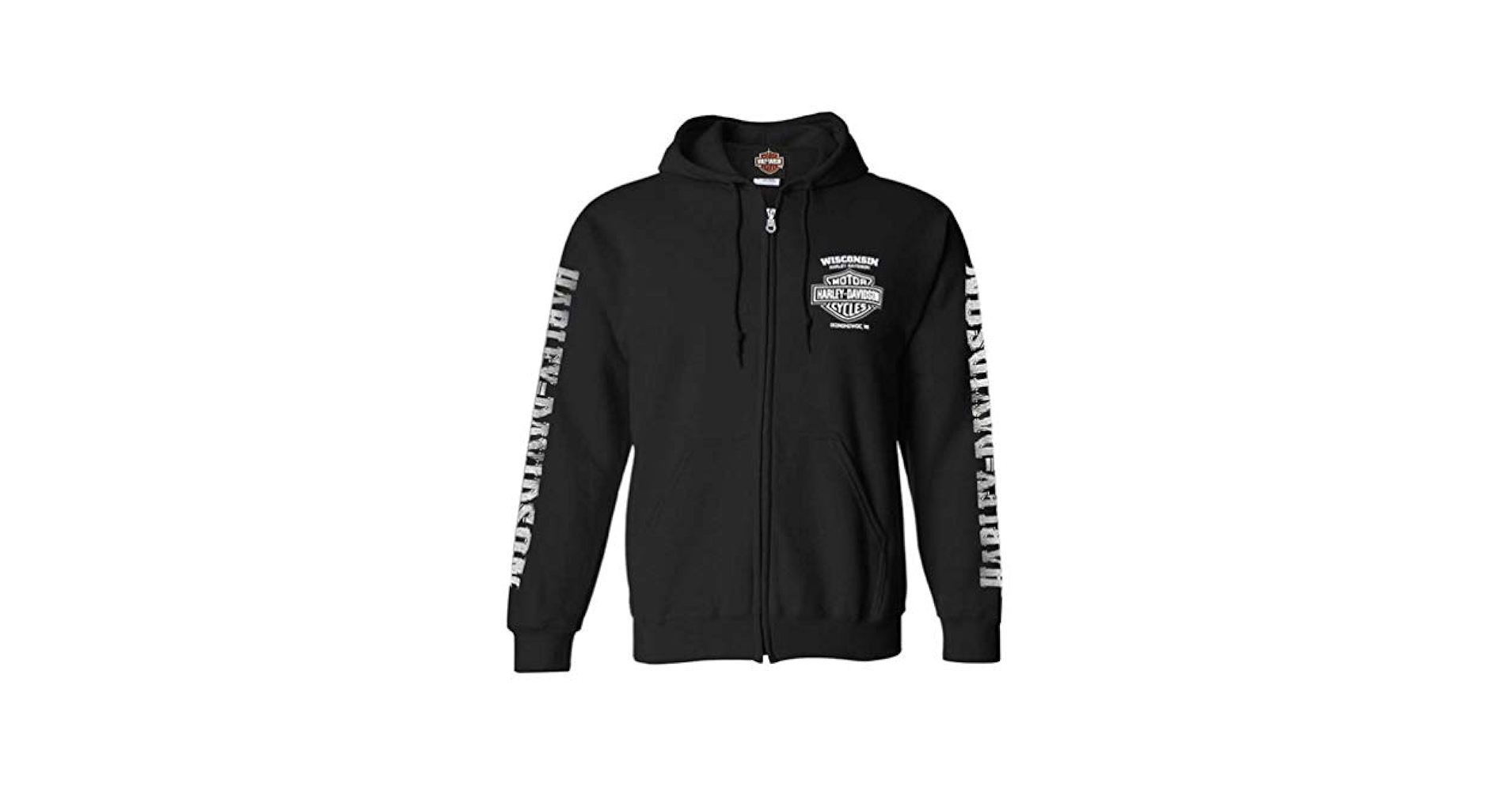 トップス Harley Davidson Full-Zip Hooded Jacket Harley-Davidson Mens Infinity Premium Full-Zip Hooded Jacket