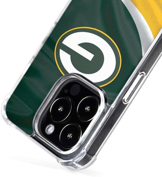 Skinit Phone Case Compatible with MagSafe iPhone 16 Pro - Officially Licensed NFL Green Bay Packers Design