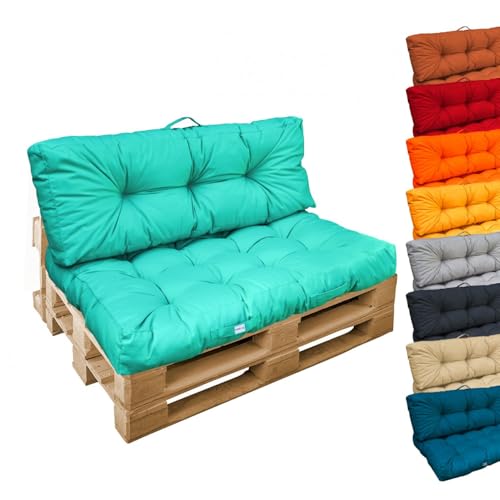 Linxor - Kit de Coussins pour Palette capitonnés - Plusieurs Coloris