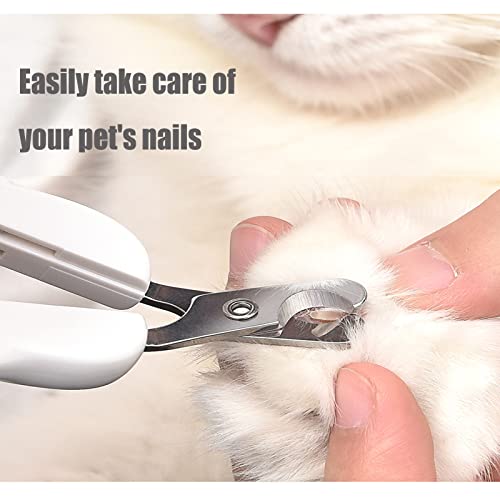 Cortaúñas para Gatos, Cortaúñas para Mascotas, Cortauñas de uñas para Perros y Gatos, Tijeras para Uñas para Perros Acero Inoxidable Alicates Uñas Profesionales para Mascotas Perros, Gatos, Conejas - imagen 6