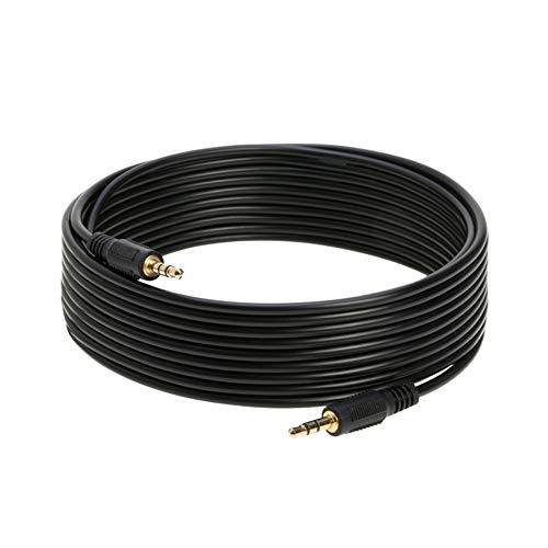Cable Estéreo Auxiliar 3.5mm Macho a Macho 7.62 m miniatura 4