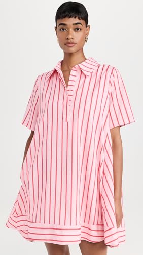 English Factory Stripe Sleeveless Maxi Dress2