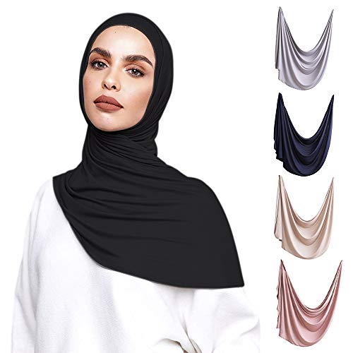 Voile Chic Instant Hijab For Women Premium Jersey Head Scarf Wrap