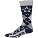 Dallas Cowboys Argyle Unisex Crew Cut Socks - One Size Fits Most