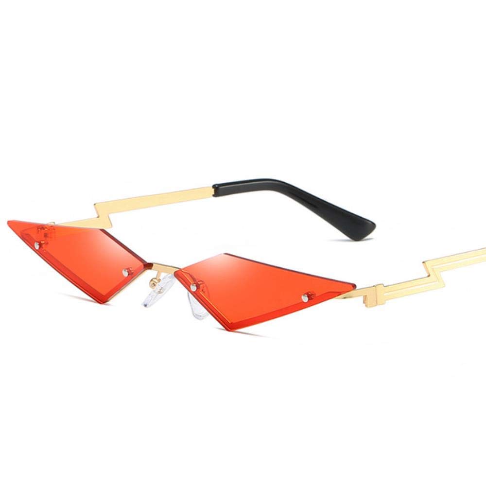 Lunettes de soleil œil de chat légères sans monture contre les marques - 6