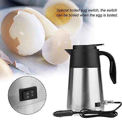 Hervidor Eléctrico de Viaje 1300ml 12V para Auto miniatura 7