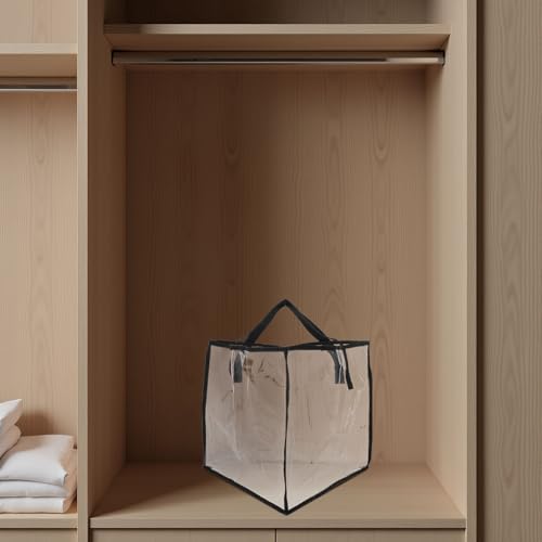 Bolsas triangulares para colgar ropa y acabar con el desorden de perchas en la lavandería 7