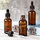 BUCOMTU 10 Stück Pipettenflaschen, 30 ml Pipettenflaschen, Pipettenflasche Aus Glas mit Tropfer und Trichter, Apothekerflaschen für ätherische Öle, Parfümöle, Aromatherapie, Massage, Haare