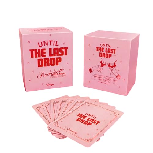 Until The Last Drop – Bachelorette Party Card Game for