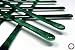studioTica Emerald Leaf (Paradise Collection) - 5.5 inch handmade glass swizzle stick - Set of 5 reusable glass cocktail stirrers + gift box