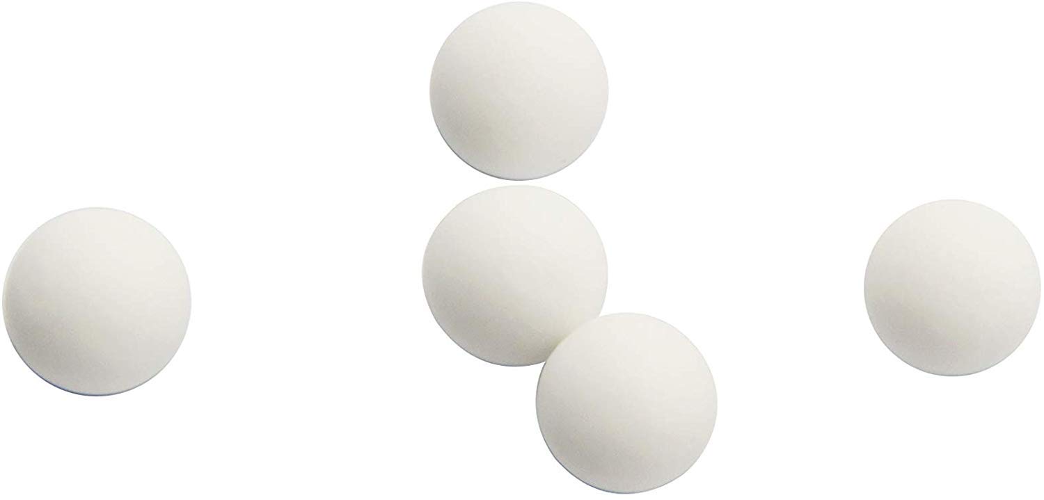 BAOSHISHAN 1KG Alumina Ceramic Grinding Balls Diameter 5/10/15/20mm Alumina Grinding Media Milling Media for Ball Mill (15mm)