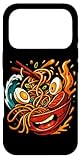 Carcasa para iPhone 17 Pro Ramen Lover Japonés Fideos Bowl Anime Japón Comida Manga