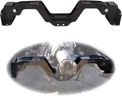 LS Swap Transmission Crossmember Steel Black for Chevy C10 for 1973 1974 1975 1976 1977 1978 1979 1980 1981 1982 1983 1984 1985 1986 1987 Pickup