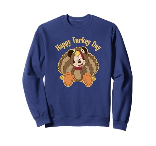 Mickey And Friends Thanksgiving sweatshirt Disney pull dinde automne