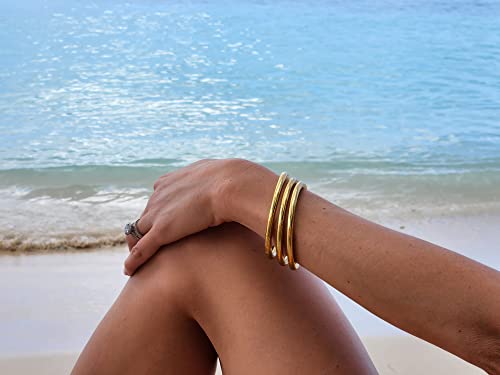 EMME Bangles EVERYDAY RAIN OR SHINE BRACELETS THAI rosegold small by EMME Bangles - Used condition - Image 4
